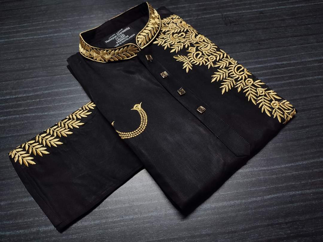 Premium Quality Cotton Panjabi- Without Box (SS)