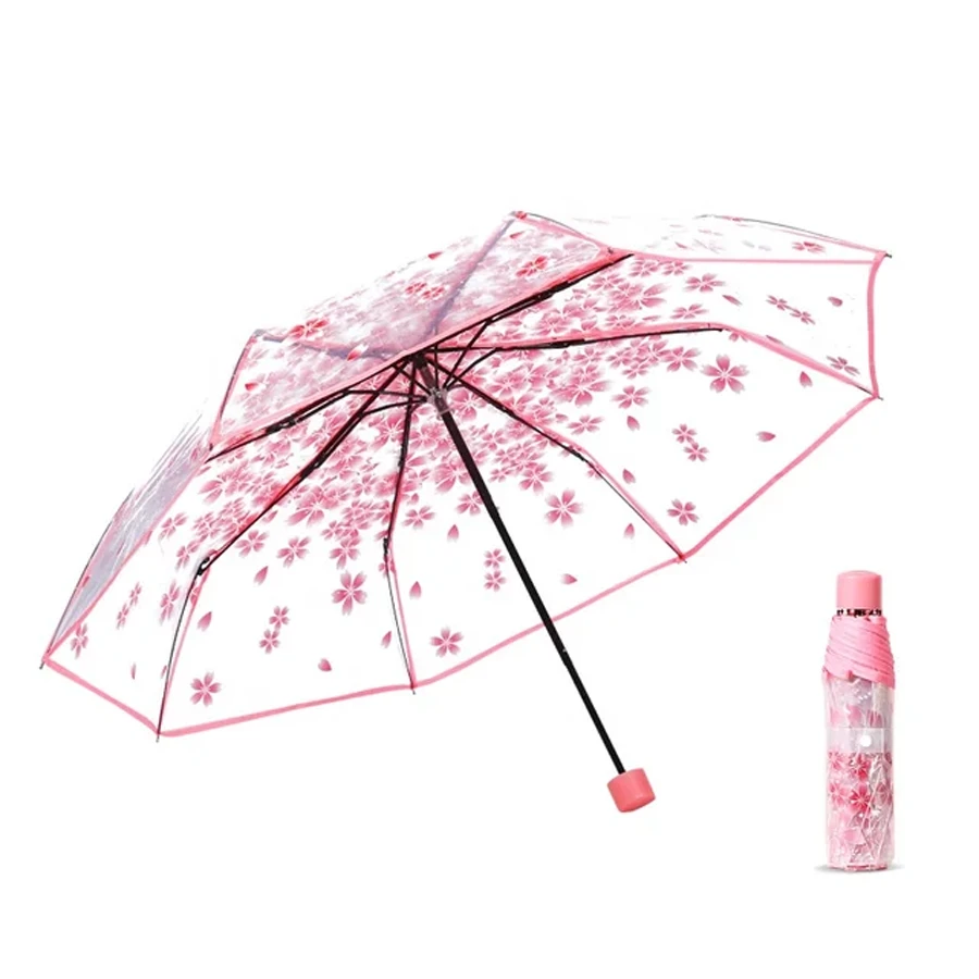 Transparent Folding Umbrella
