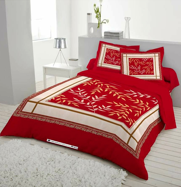 Premium Quality King Size Printed Bed Sheet GM-274