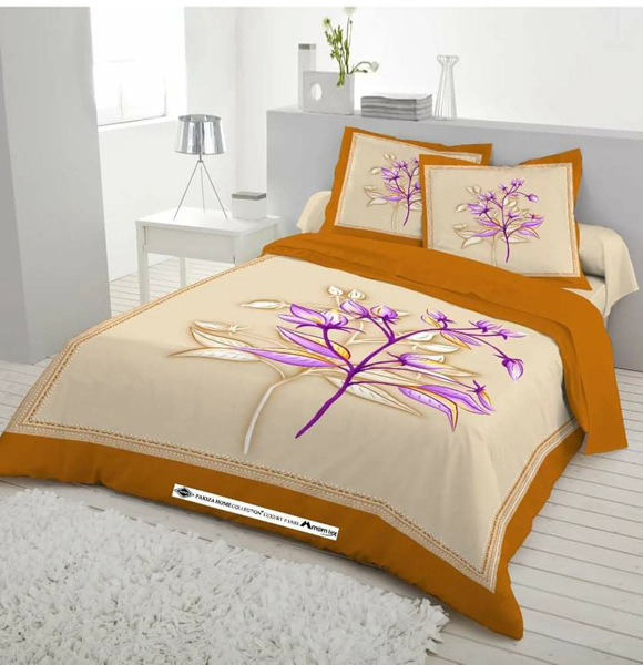 Premium Quality King Size Printed Bed Sheet GM-230