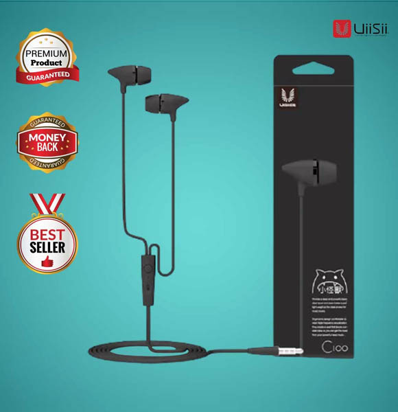 Uiisii C-100 in-ear with microphone (DS)