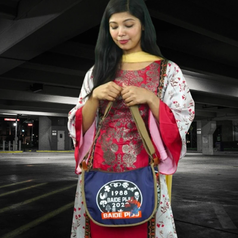 Messenger Shoulder Tide Bag ( Blu Color )