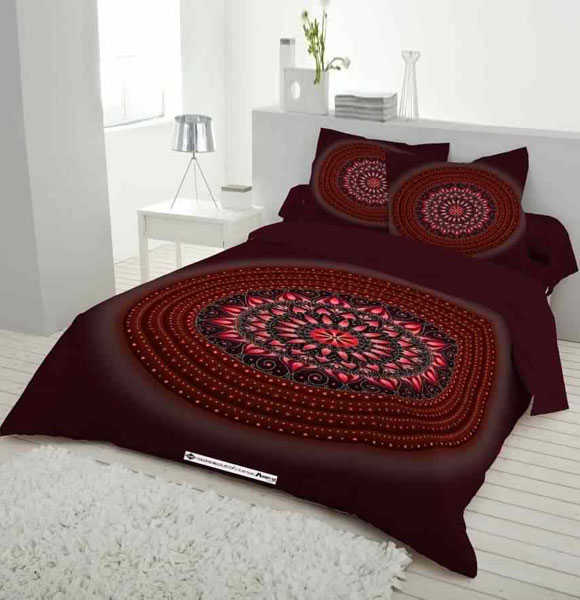 Premium Quality King Size Printed Bed Sheet