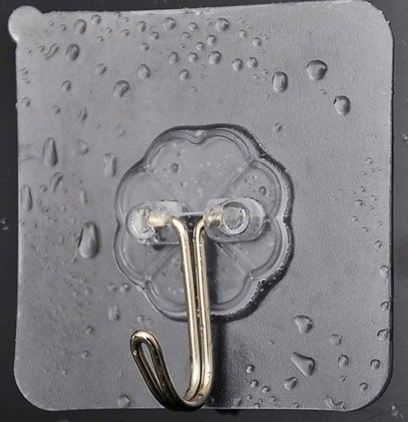12 Pieces Wall Hanger Hook for Bathroom, Kitchen, Dining Table Decor Suction Cup Hanger Hooks for Holding Spoons, Mugs