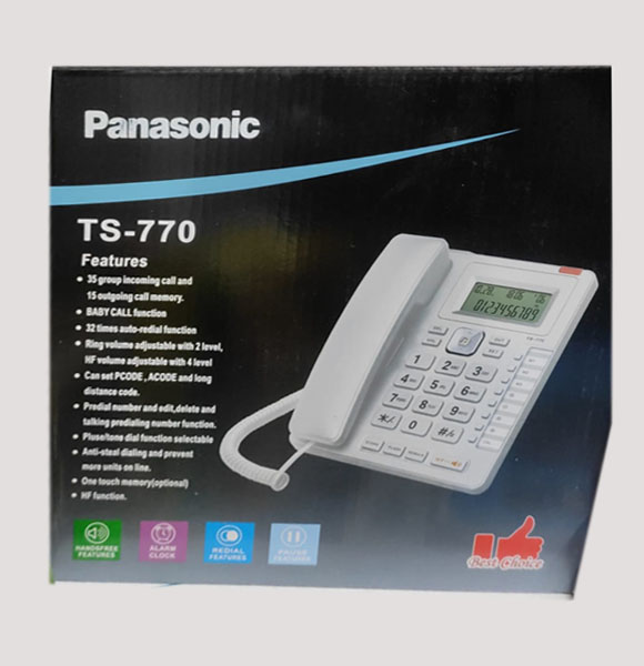 Panasonic Landline Telephone (TS-770)