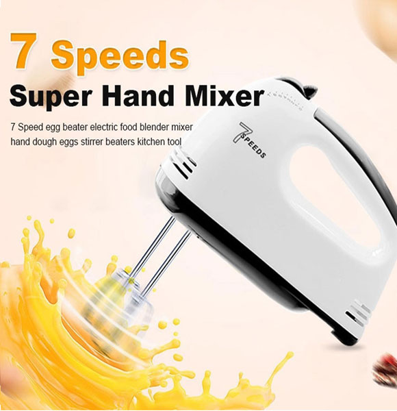 SCARLETT Super Hand Mixer Electric Egg Beater and Mixer