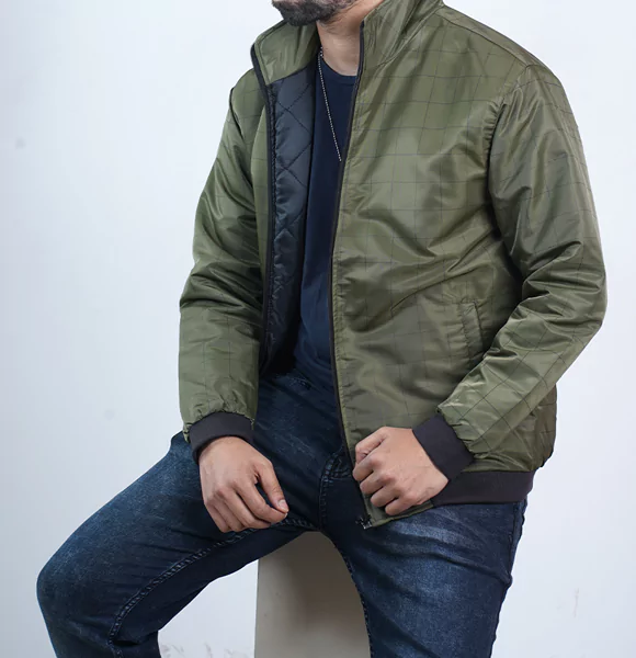 Premium Printed Winter Jacket For Men