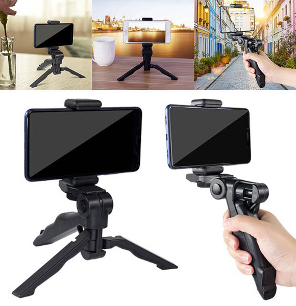 Mini Flexible Tripods Phone and Live Set For Professional Photo Video Camera Phone Handheld Stabilizer (RUB)