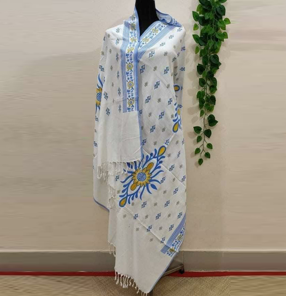 Aarong Printed Bizcos Shawl GM-1568