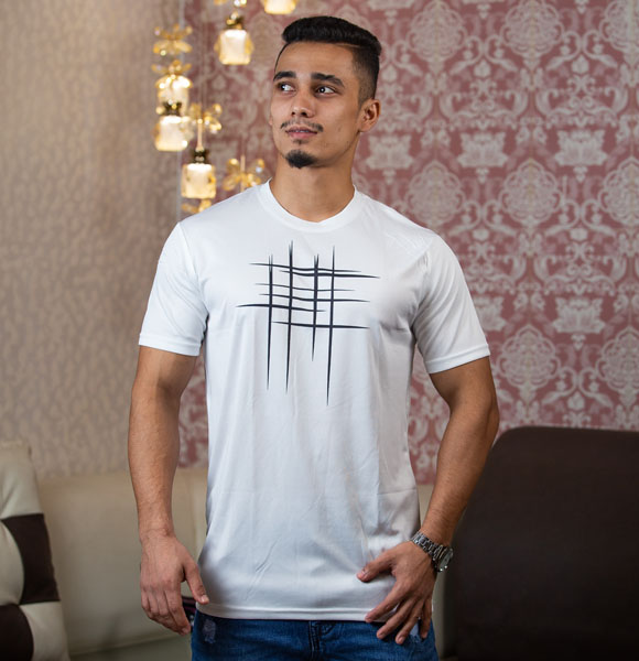 Summer Comfortable Jersey Round Neck T-shirt For Men