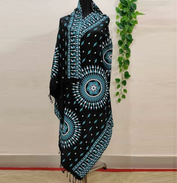 Aarong Printed Bizcos Shawl GM-1565