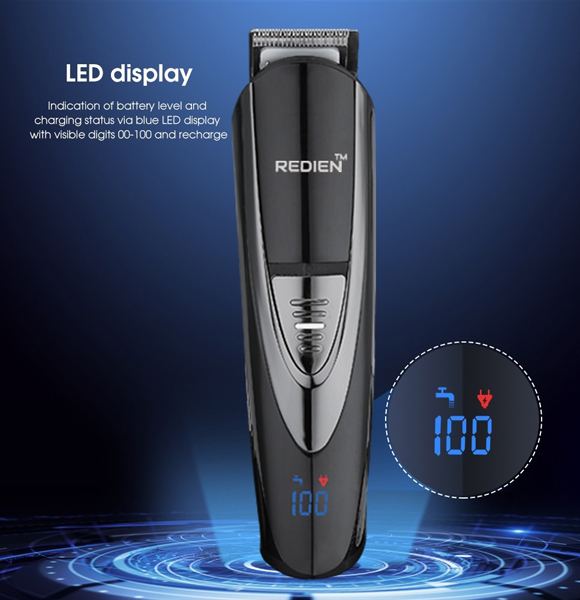 Redien 13in1 men’s grooming kit with water proof and led display RN-8197 (NNZ)