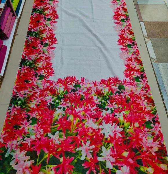 Digital Printed Colurful Saree (MSF)