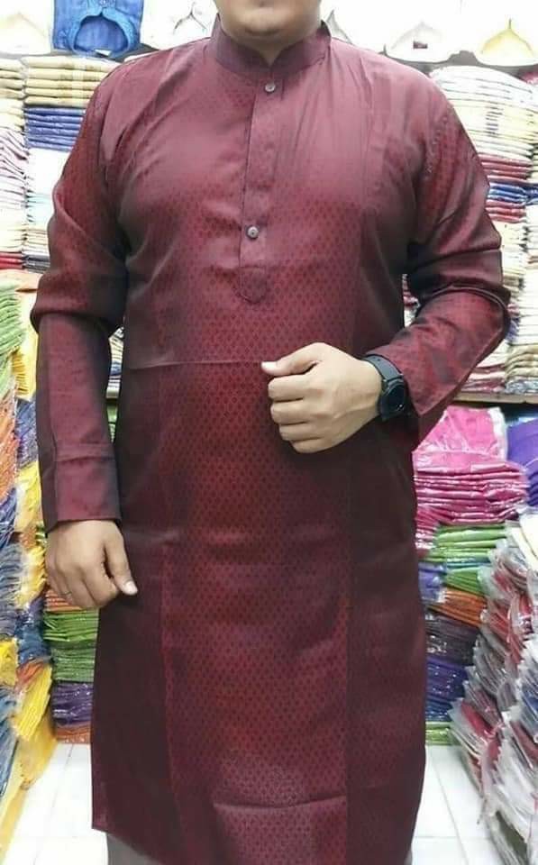 Exclusive Stylish Cotton Panjabi 1pc (PWD)