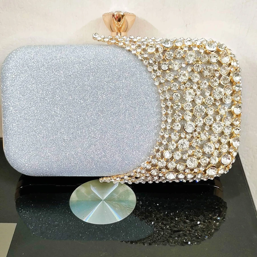 Glitter and Stone Purse