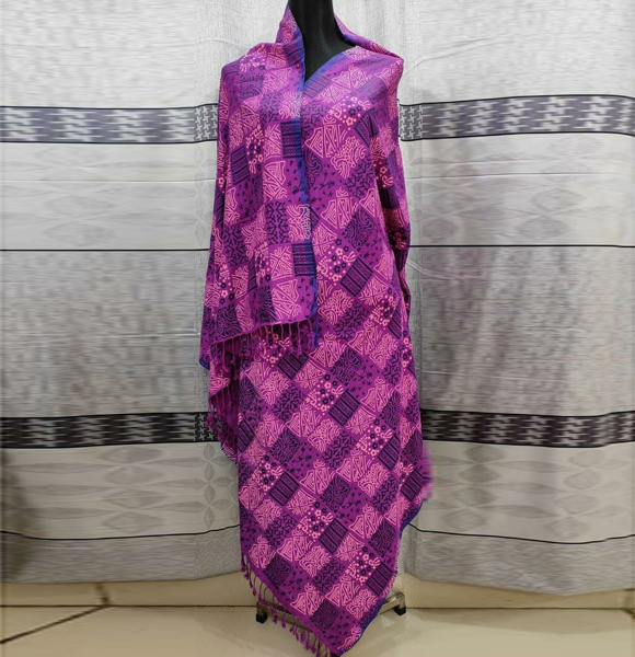 Aarong Printed Bizcos Shawl GM-1630
