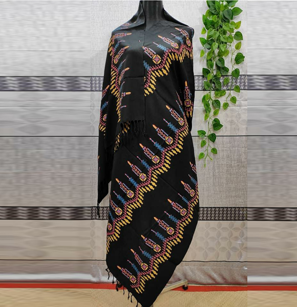 Aarong Printed Bizcos Shawl GM-1576