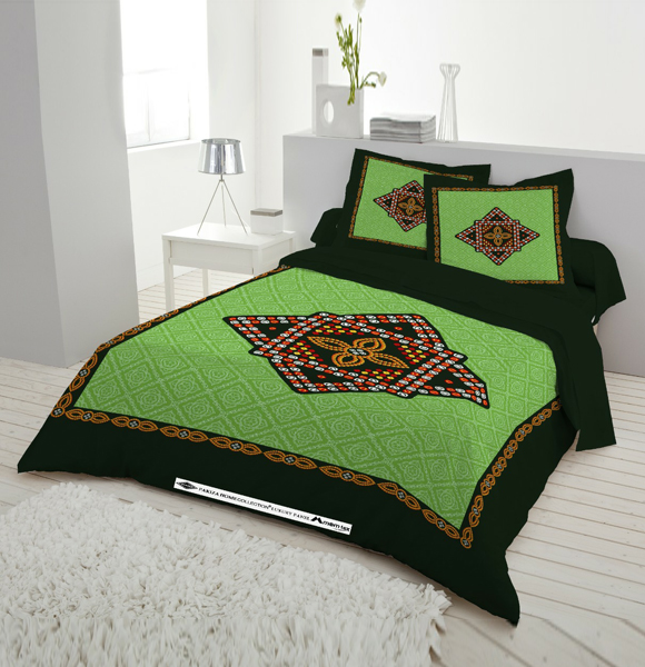 Premium Quality King Size Printed Bed Sheet GM-281