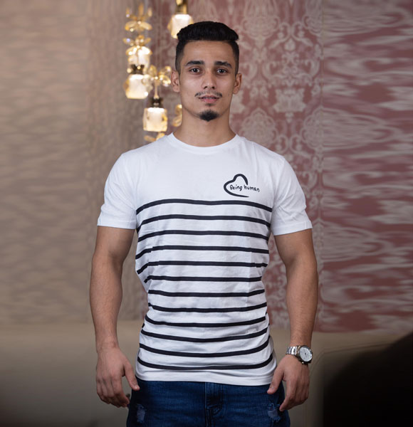 Summer Comfortable Jersey Round Neck T-shirt For Men