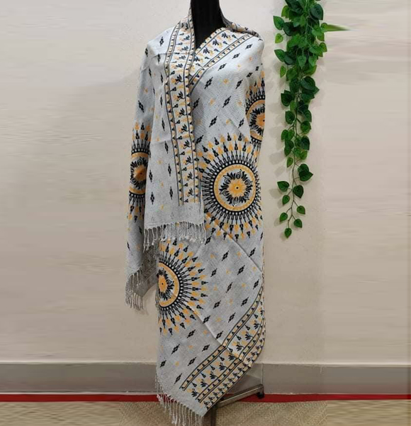 Aarong Printed Bizcos Shawl GM-1566