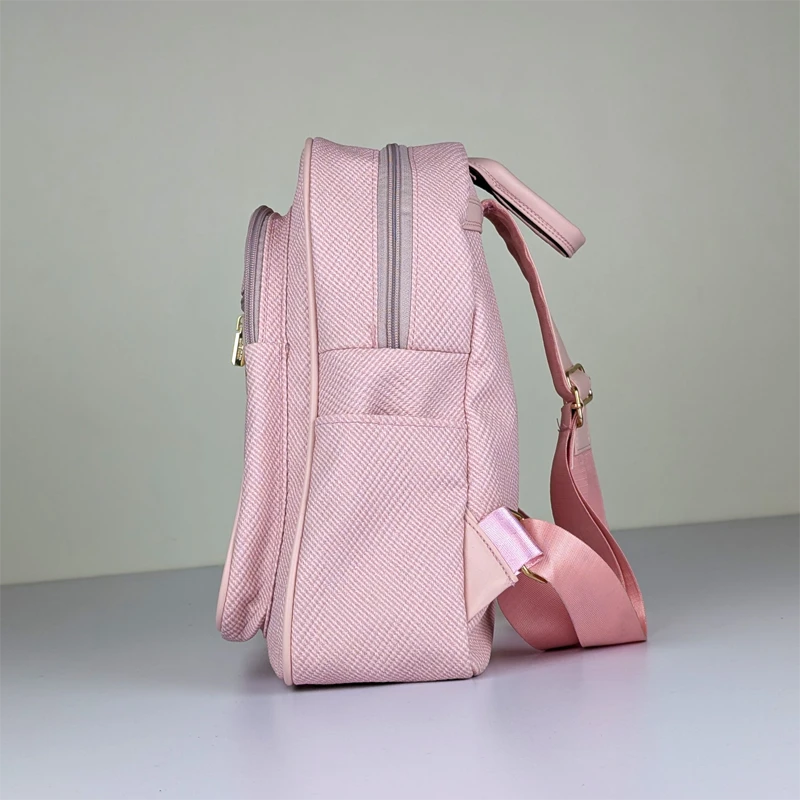 Premium Textured Synthetic Leather Backpack