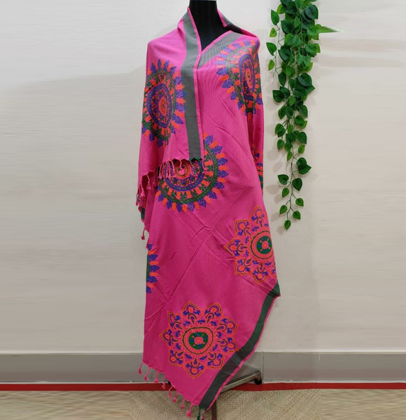 Aarong Printed Bizcos Shawl GM-1629