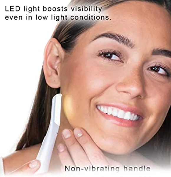 Finishing Touch Flawless Derma plane Glo Lighted Facial Exfoliator