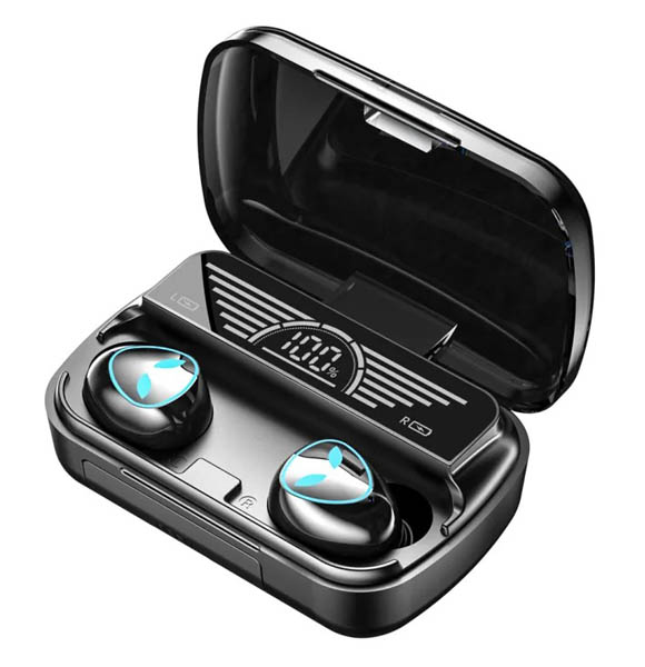 Topewon M20 TWS Wireless Headphones Bluetooth 5.2 Touch Stereo Waterproof Earbuds Headsets Physical Noise Reduction