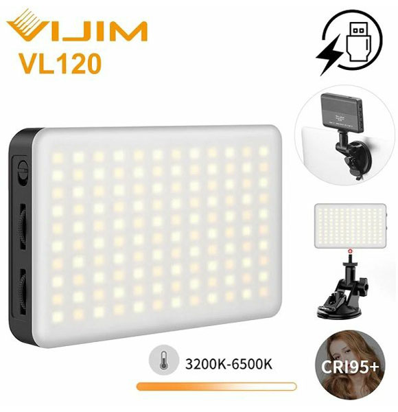 Ulanzi Vijim VL120 Mini LED Video Light